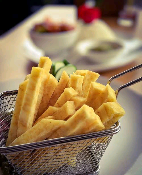 Fried yam